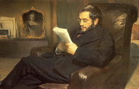 Портрет А.Н. Бенуа (Л. Бакст, 1898 г.)