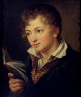 Мальчик с книгой (В.А. Тропинин)