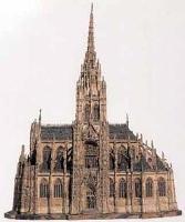 Макет церкви “Сен-Клу“ в Руане