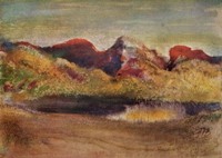 Дега (Degas) Эдгар Море и горы