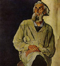 Портрет С.Т. Коненкова (П.Д. Корин, 1947 г.)
